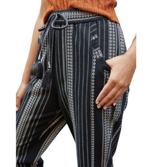 Anthropologie Essential Striped Beach Pants - Picture 4 of 6